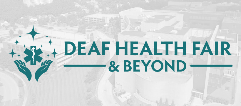 Deaf Health Fair & Beyond logo