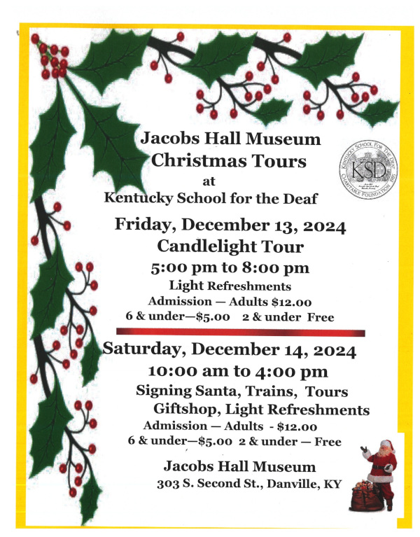 Jacobs Hall Christmas Tours