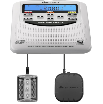 Image of a weather radio