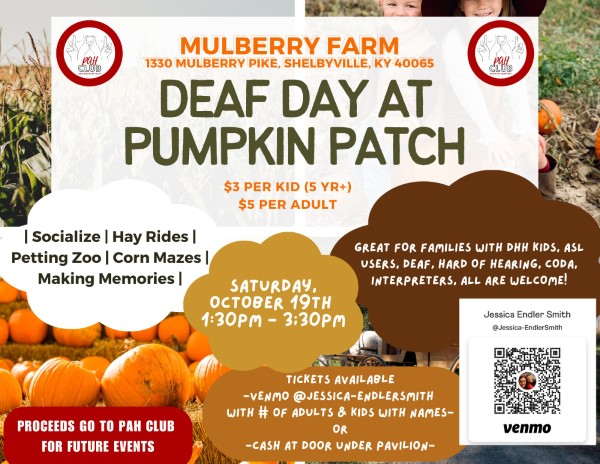 Deaf Day at Pumpkin Patch