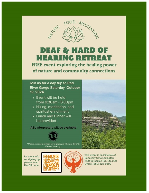 Deaf & Hard of Hearing Retreat