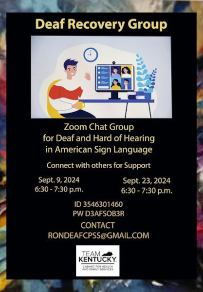 September Deaf Recovery Group