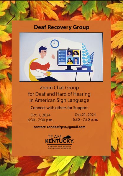 October Deaf Recovery Group