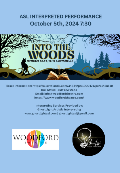 ASL Interpreted Performance: 'Into the Woods'