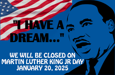 KCDHH closed for Martin Luther King Jr Day on January 20, 2025.